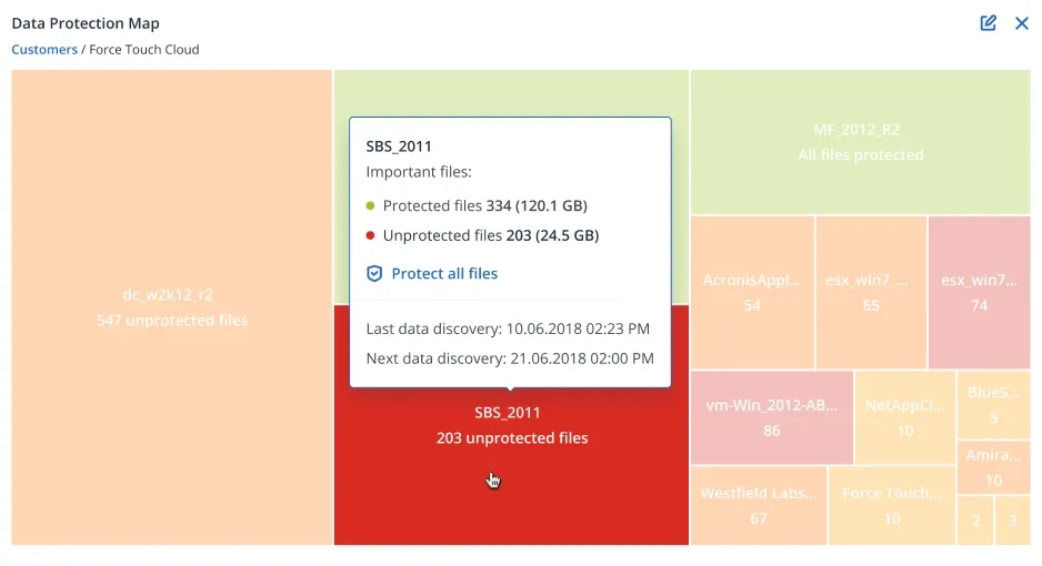 Data Protection Maps
